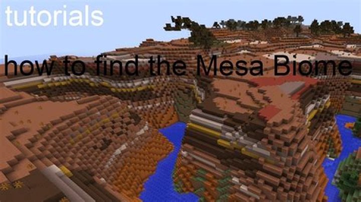 Minecraft how to find mesa biome