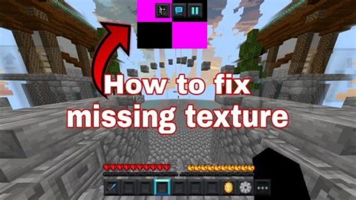 Minecraft how to fix broken textures