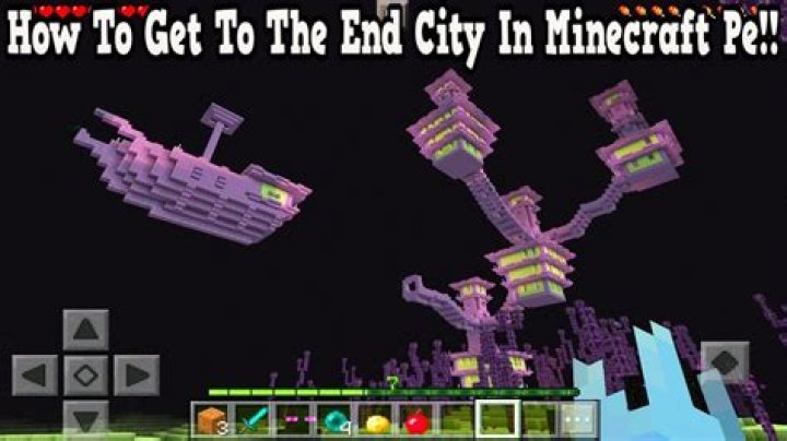 Minecraft how to get to end city
