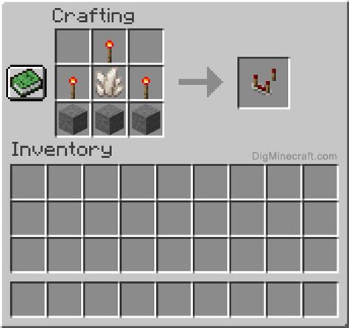 Minecraft how to make redstone comparator