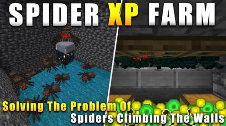 Minecraft how to stop spiders from climbing
