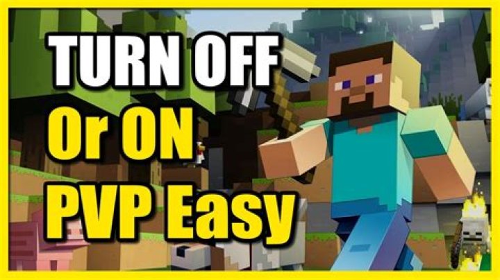 Minecraft how to turn off pvp