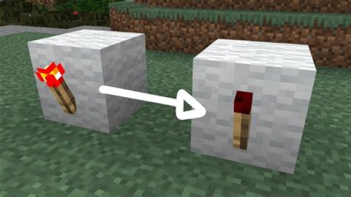 Minecraft how to turn off redstone torch