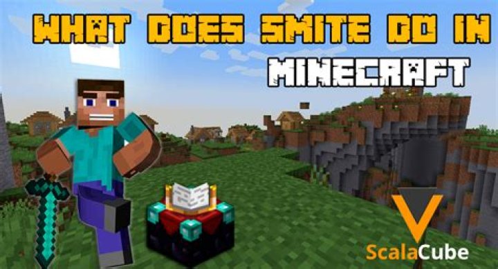 Minecraft smite what does it do