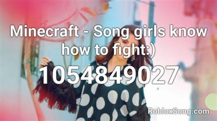 Minecraft song girls know how to fight