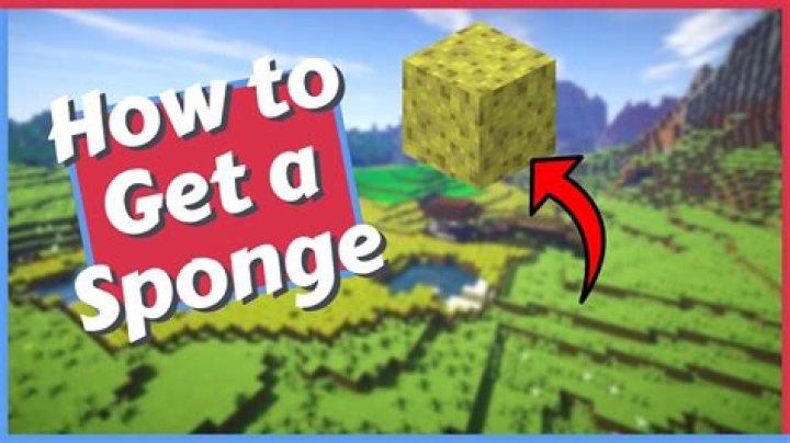 Recipe how to make sponge in minecraft