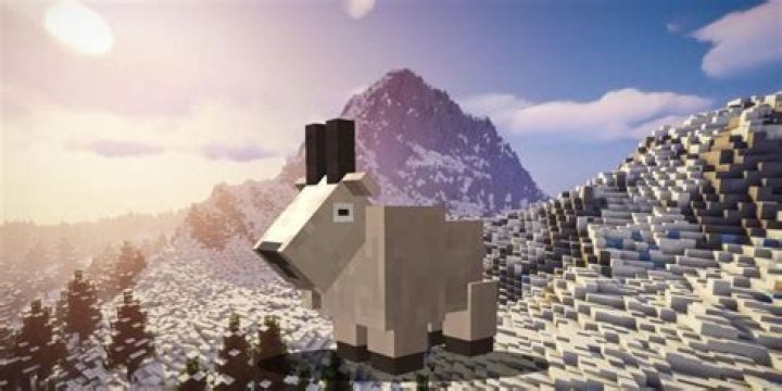 What do mountain goats eat in minecraft