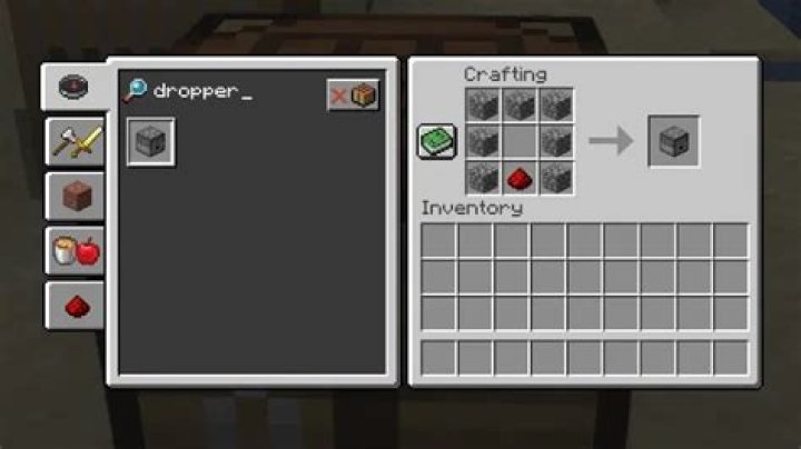 What does a dropper do in minecraft