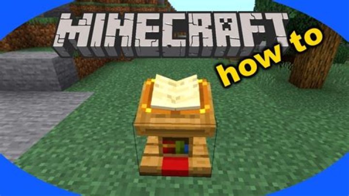 What does a lectern do in minecraft