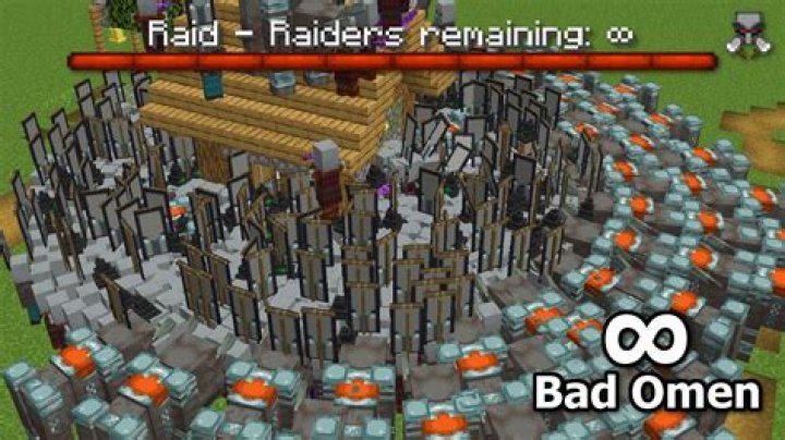 What does bad omen do in minecraft