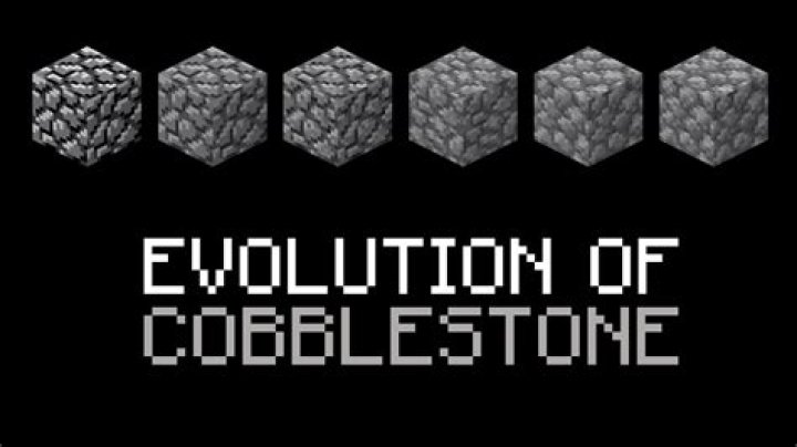 What does cobblestone look like in minecraft
