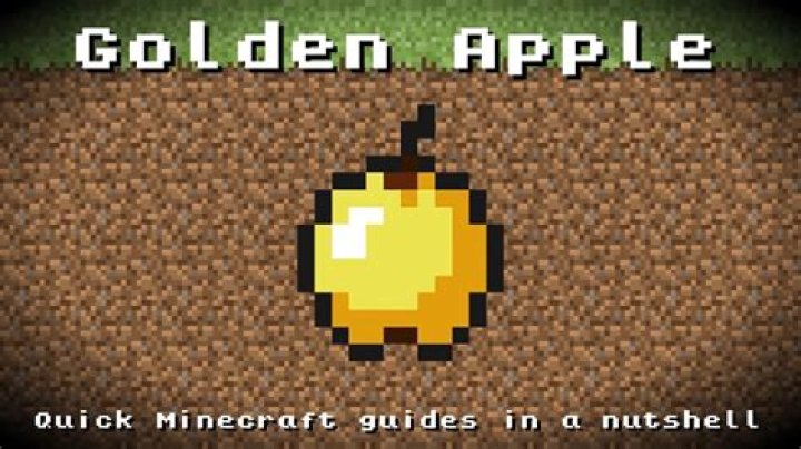 What does golden apple do in minecraft