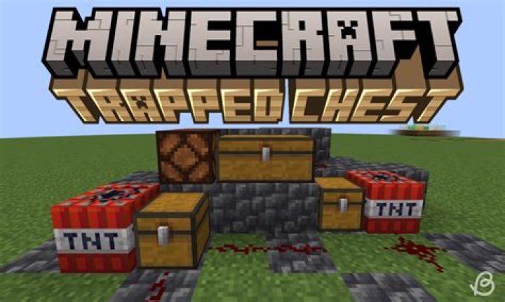 What does trapped chest do in minecraft