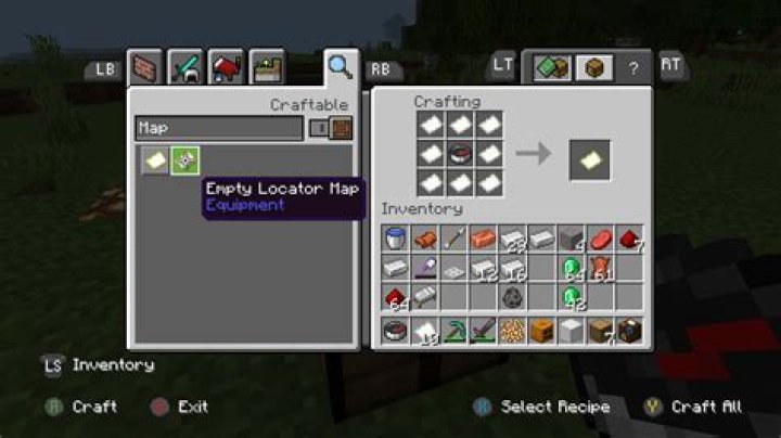 What is a locator map in minecraft