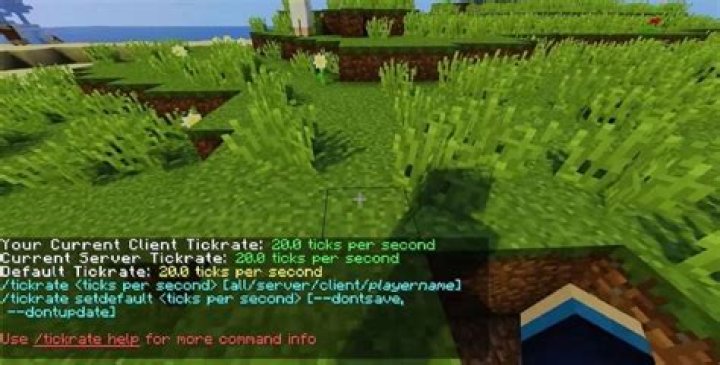 What is a tick in minecraft