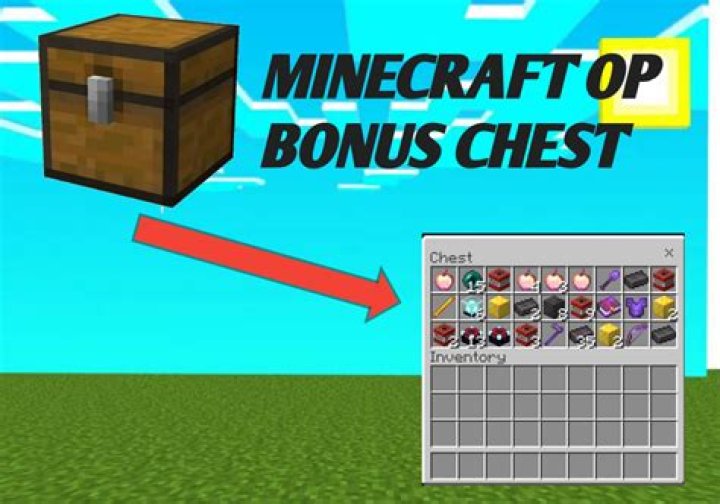 What is bonus chest in minecraft