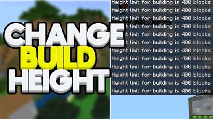 What is build height in minecraft 1.18