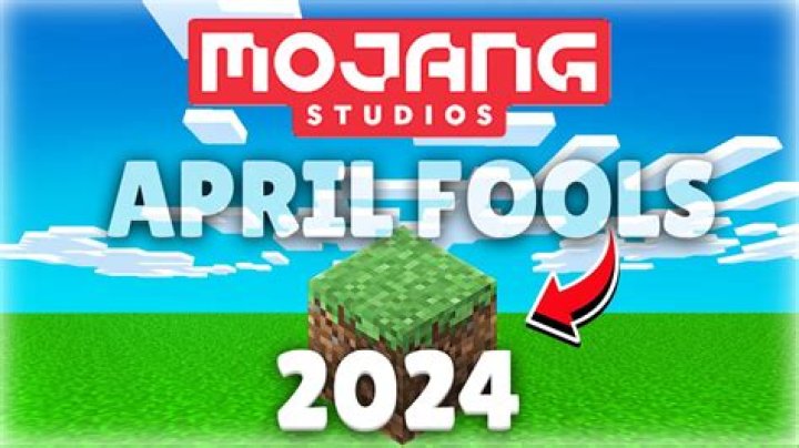 What is minecraft doing for april fools