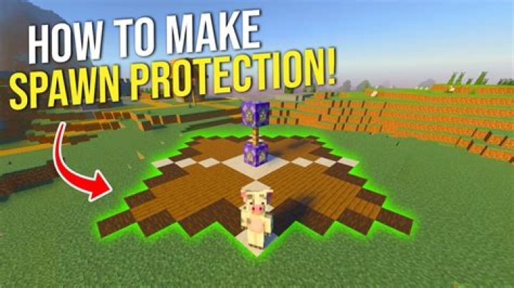What is spawn protection in minecraft realms