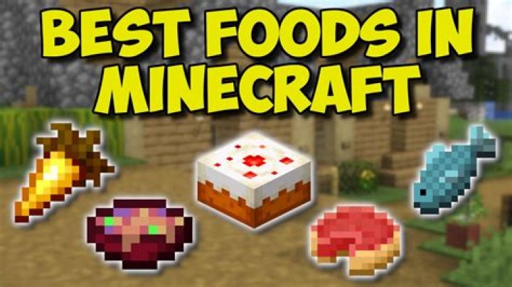 What is the best food in minecraft
