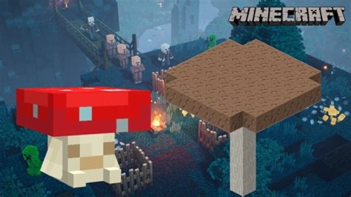 Where can you plant mushrooms in minecraft