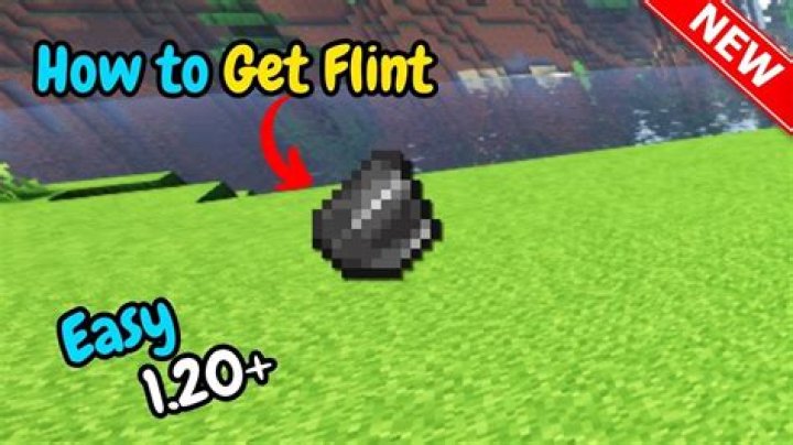 Where do i get flint in minecraft