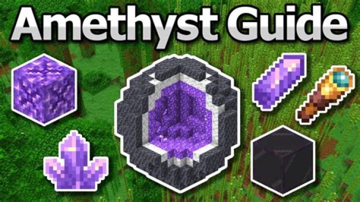 Where do you find amethyst in minecraft