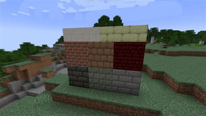 Where do you find brick in minecraft