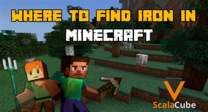 Where do you find iron in minecraft