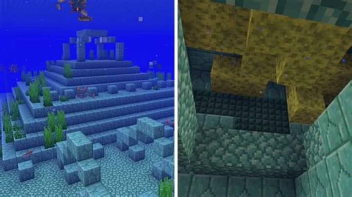 Where do you find sponges in minecraft