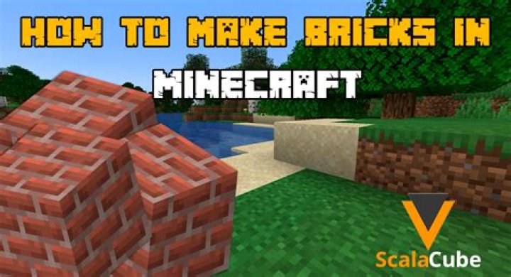 Where do you get brick in minecraft