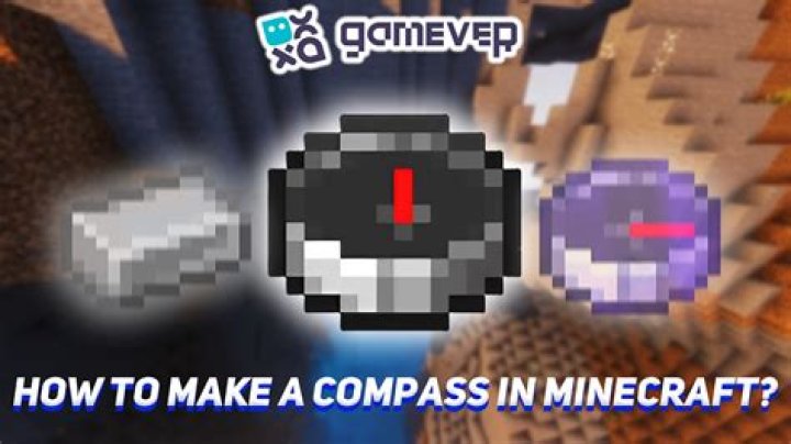 Where does a compass point in minecraft