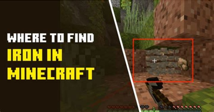 Where to find iron in minecraft 1.18